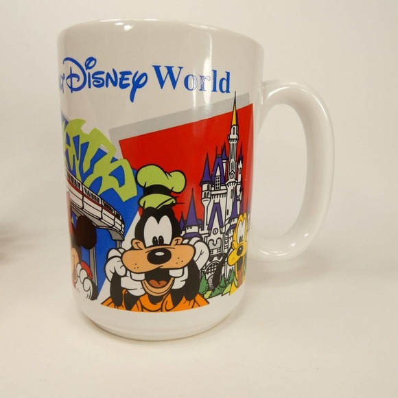 Walt Disney World Ceramic MOM Coffee Mug/Cup Mickey, Minnie, Donald, Goofy UEJYV - Picture 9 of 13